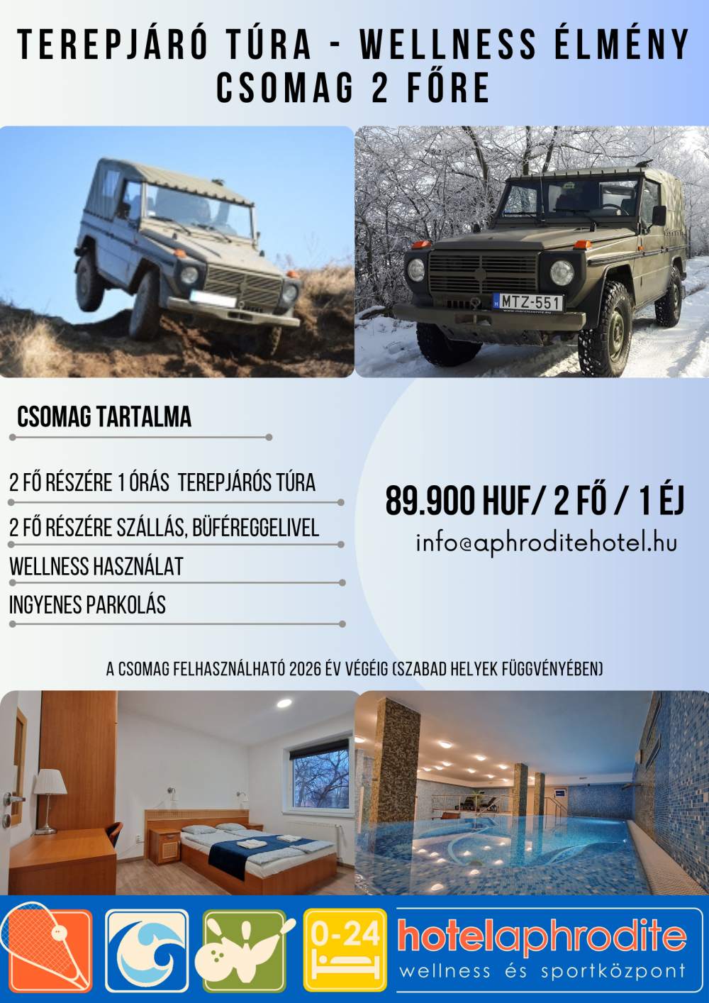 Terepjáró túra csomag