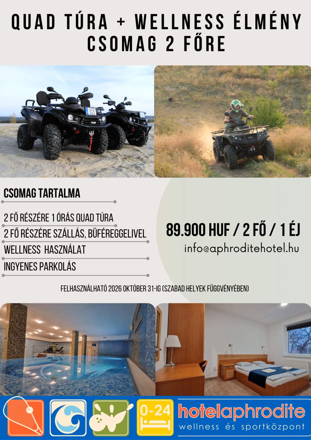 Quad túra élmény csomag